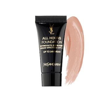 All Hours Full Coverage Matte Foundation trial size in B50 Honey 